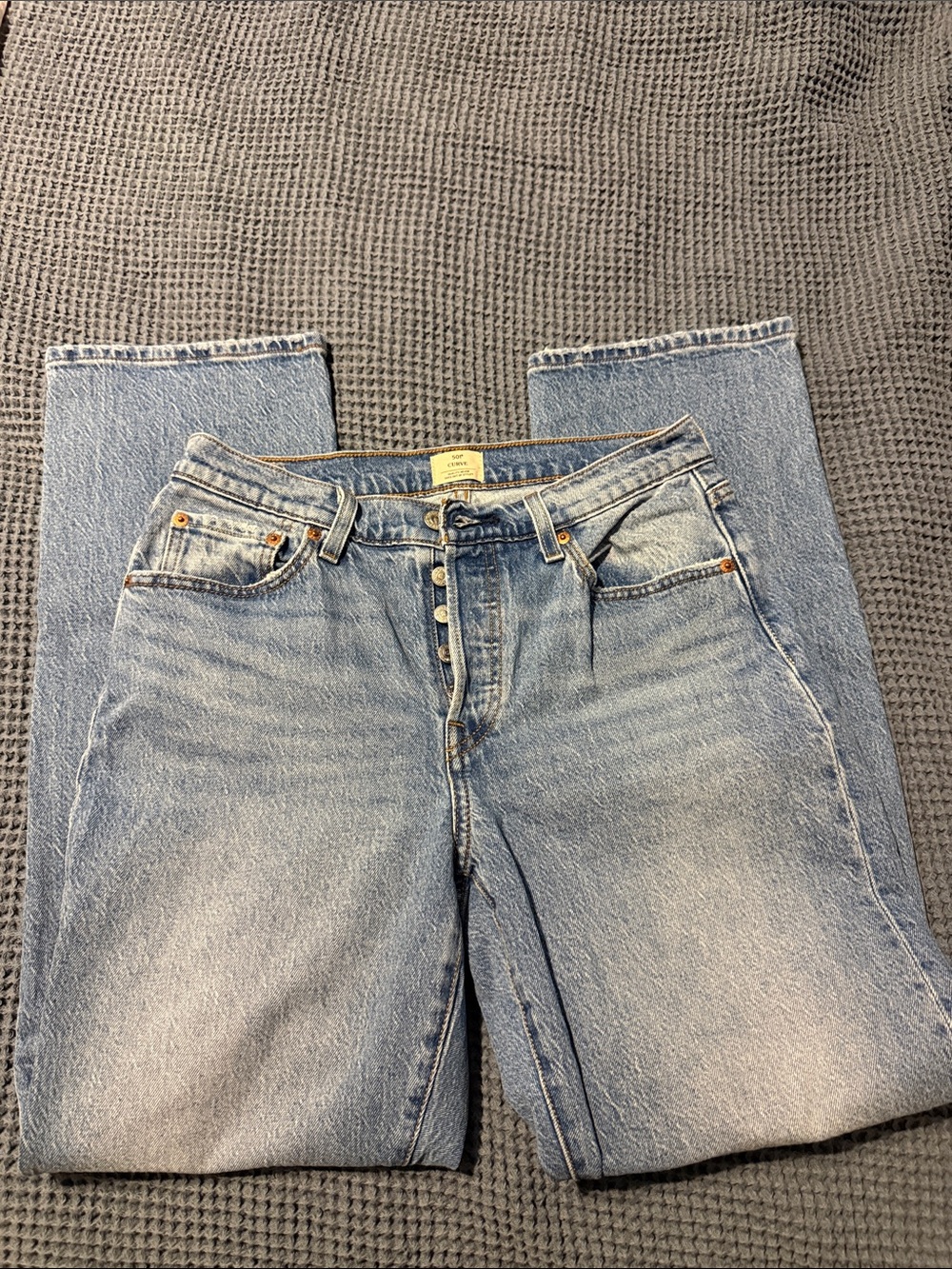 Levi's Light Blue Women's Straight Leg Jeans